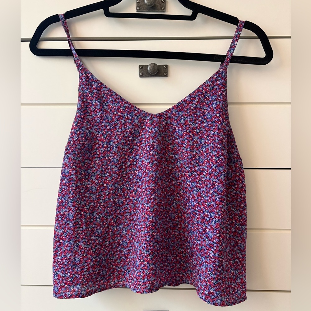 Abercrombie floral tank top